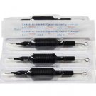 500 Black Disposable Tattoo Needles and Suited Tubes Grips Kit