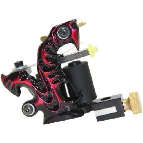 Special Design Tattoo Machine Gun, Red Color, for Shader and Liner