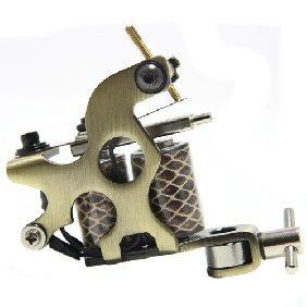 Classical Tattoo Machine/Gun for Shader & Liner 10 Wrap Coils WS-MT006A