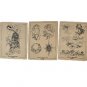 15 pcs of 15X20cm Tattoo Practice Skin for Needles with black picture