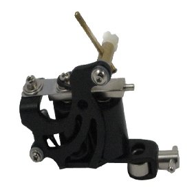 2 pcs  Classical Black Tattoo Machine Gun Shader and Liner 10 Wrap Coils WS-MT104