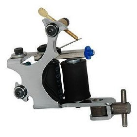 2 pcs  Classical Tattoo Machine Gun for shader Liner 10 Wrap Coils WS-M037