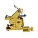 2 pcs  Tattoo Machine Gun for Liner Shader Dollar Symbol with Crystals Golden