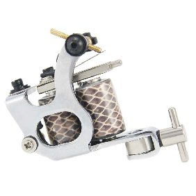 2 pcs Classical Tattoo Machine/Gun for Shader & Liner 10 Wrap Coils WS-MT014B