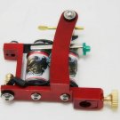 2 pcs professional red tattoo machine/gun for shader&liner 10 wrap coils WS-M005