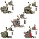 2 pcs  5 Empaistic Tattoo Machines Guns 5 Empaistic Grips 5 Contact Screws Kit