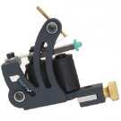 2 pcs  Black Tattoo Machine for Shader and Liner 10 Wrap Ciols