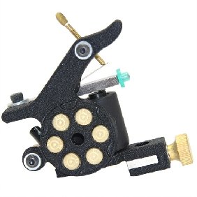 2 pcs  Six Dots Tattoo Machine Gun for Shader and Liner