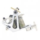 2 pcs Classical Tattoo Machine/Gun for Shader & Liner 10 Wrap Coils WS-MT017B