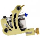 2 pcs  Golden Tattoo Machine Gun for Shader and Liner 10 Wrap Coil WS-M016