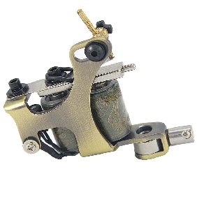 2 pcs  Classical Tattoo Machine/Gun for Shader & Liner 10 Wrap Coils WS-MT002A