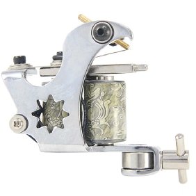 2 pcs  Classical Tattoo Machine/Gun for Shader & Liner 10 Wrap Coils WS-MT025B