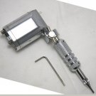 2 pcs Silver Rotary Tattoo Machine Gun-Three function in One:Body/Eyebrown/Lip