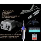 2 pcs Black 288-Electric Nail Manicure Pedicure Drill File Tool Kit 12V