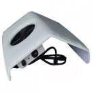 2 pcs  240V Nail Art Dust Suction Collector and 3 bags White Color