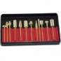 24 pcs Golden Electric Nail File Drill bits