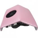 2 pcs  240V Nail Art Dust Suction Collector and 3 bags Pink Color