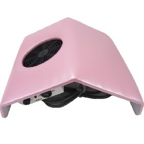 3 pcs  110V Nail Art Dust Suction Collector and 3 bags Pink Color