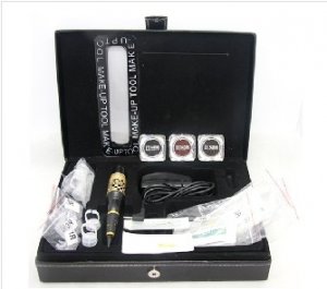 Professional Permanent Makeup Kit Tattoo Eyebrow Lip Eyeline Machine