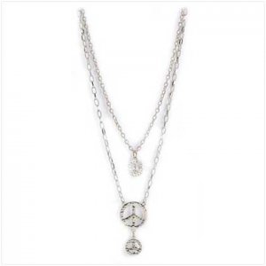 Peace Charm Necklace