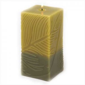 Foliole Square Pillar Candle