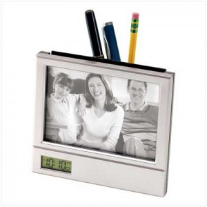 Digital Clock Frame and Pen Holder