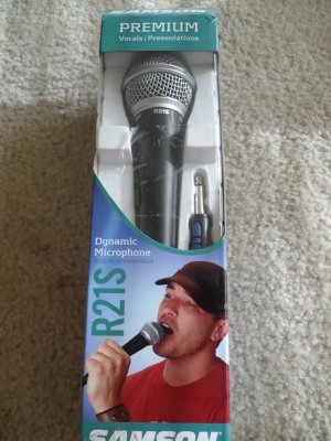 SAMSON MICROPHONE R21S BRAND NEW DYNAMIC PREMIUM NEW