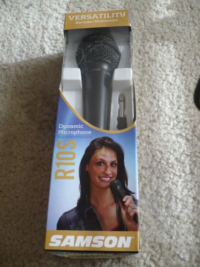 SAMSON MICROPHONE R10S BRAND NEW DYNAMIC VERSATILITY