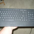 KEY BOARD HARD RUBBER WATER PROOF NICE NEW USB PLUG
