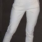 Moda Int'l White Twill Casual Pants - Size 10