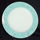 HOMER LAUGHLIN Cavalier Turquoise Melody Dinner Plate Set of 2