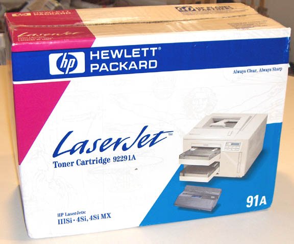 NOS HP Brand 9OEM 2291A Genuine Toner Cartridge for HP Laserjet IIISI/4SI