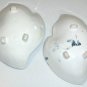Blue and White Ceramic Leaf Bowls - Spain - Set of 2