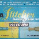 Vintage ULTRA STITCHER Marking and Sewing Kit
