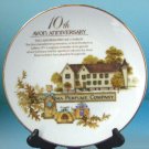 1995 Avon 10th Anniversary Collector's Plate - MIB