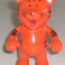 Vintage Arco Industries Ltd Orange Plastic Tiger - Made in Hong Kong