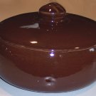 McCoy Brown Glazed Covered Casserole Dish
