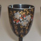 Vintage Japanese Lacquerware Cordials - Cherry Blossoms - Set of 6