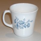Corning Corelle Colonial Mist Blue Daisy Floral Mug - Set of 4