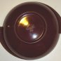 Vintage Melmac Boonton Divided Serving Bowl - Maroon Reddish Brown