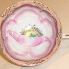 Vintage Shafford Handpainted Lotus Flower Demitasse Cup (No Saucer)