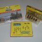 HO Scale Train Figures - Atlas Unpainted Figures, Noch Cemetery Plots & Life-Like Hogs NIP Set of 3