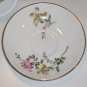Vintage Royal Victoria Bone China Lavender / Yellow Floral Cup and Saucer - Gold Trim