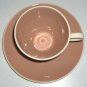 Vintage Harkerware Springtime Cup & Saucer (no flowers) Set of 3