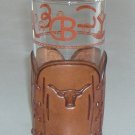 Vintage Bamco of Colorado Tumbler in Tooled Leather Holder Coaster