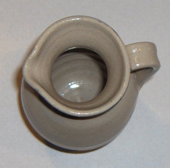 Williamsburg Pottery Factory Hand Made Handled Server or Vase