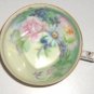Vintage Lefton Hand-Painted Floral Plates with Cup & Saucers - Set of 2 each