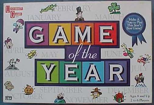 Vintage 1997 Game of the Year Board Game by University Games