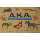 Vintage A.K.A. The Fun-filled Game for Homo Sapiens - University Games 1994