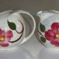 Vintage Blue Ridge Mayflower Blue Creamer & Sugar Bowl (no lid)